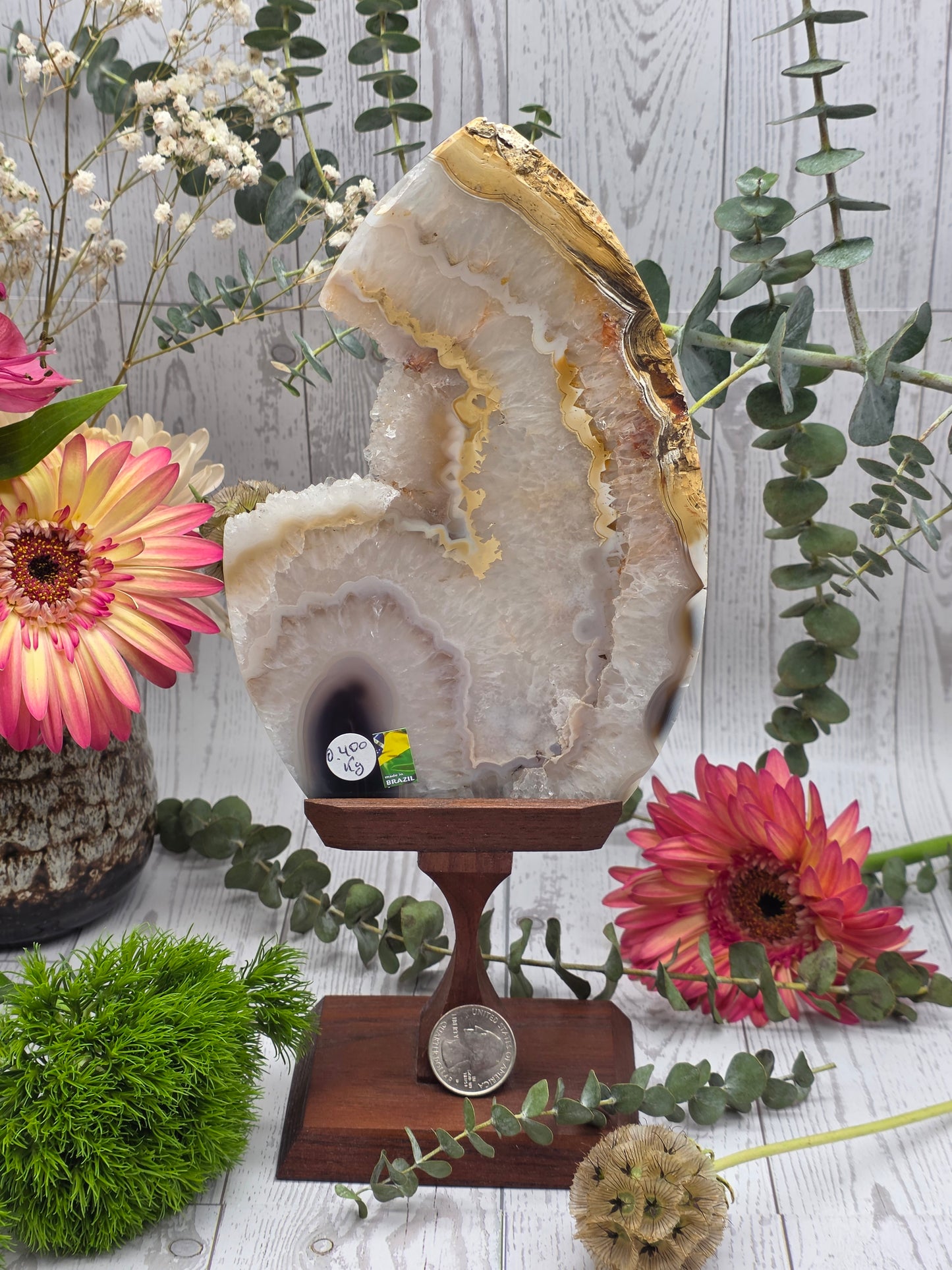 Agate Slice Slab