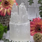 Selenite Double Mountain Bracelet Stand