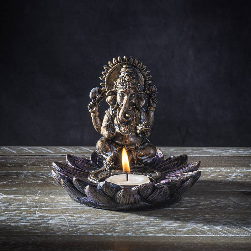Ganesha Candle or Sphere Stand