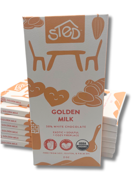 Golden Milk White Chocolate Bar