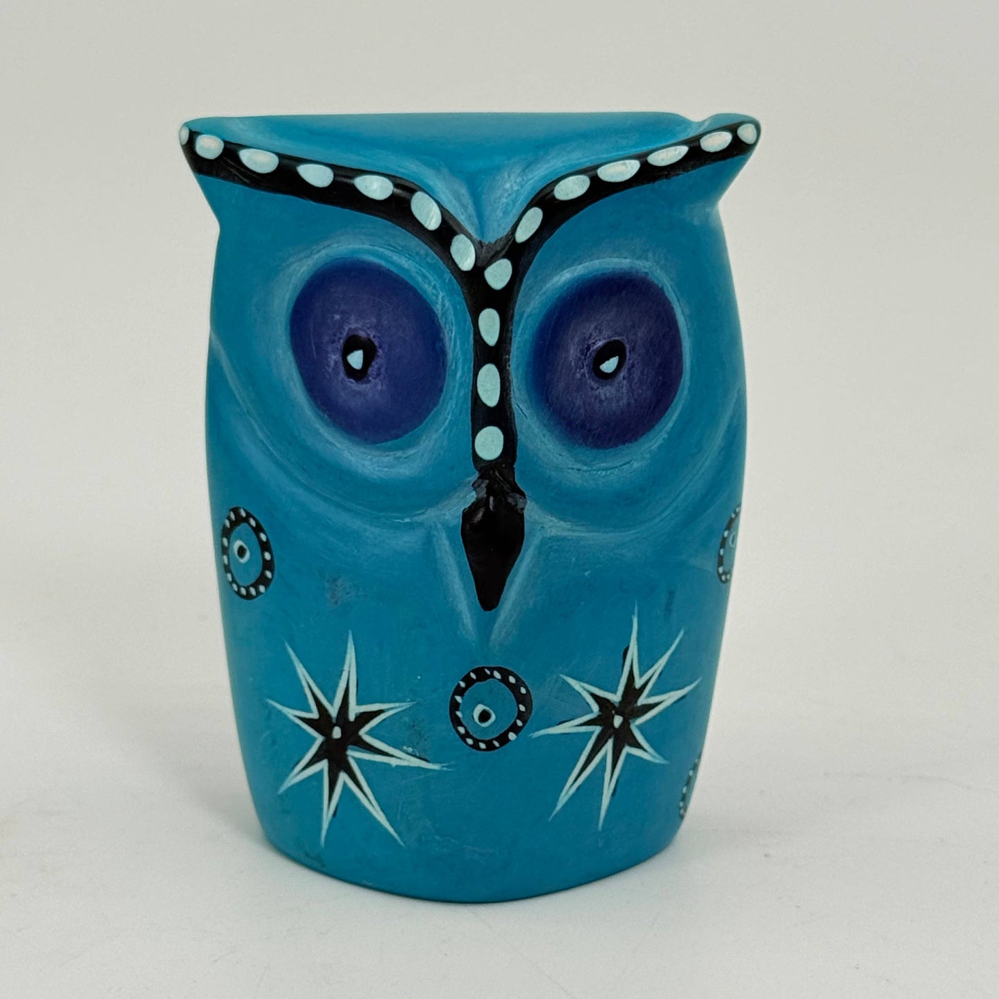 Hand Carved Soapstone Owl