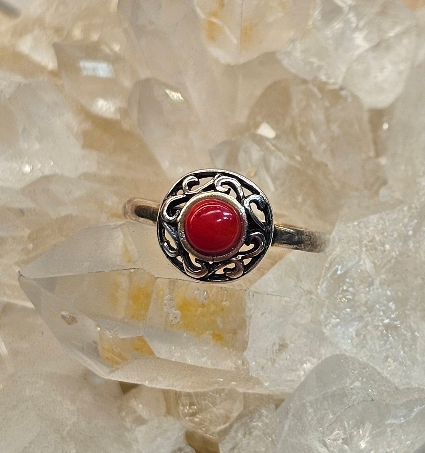 Red Coral Rings - Secure Beautiful Luck