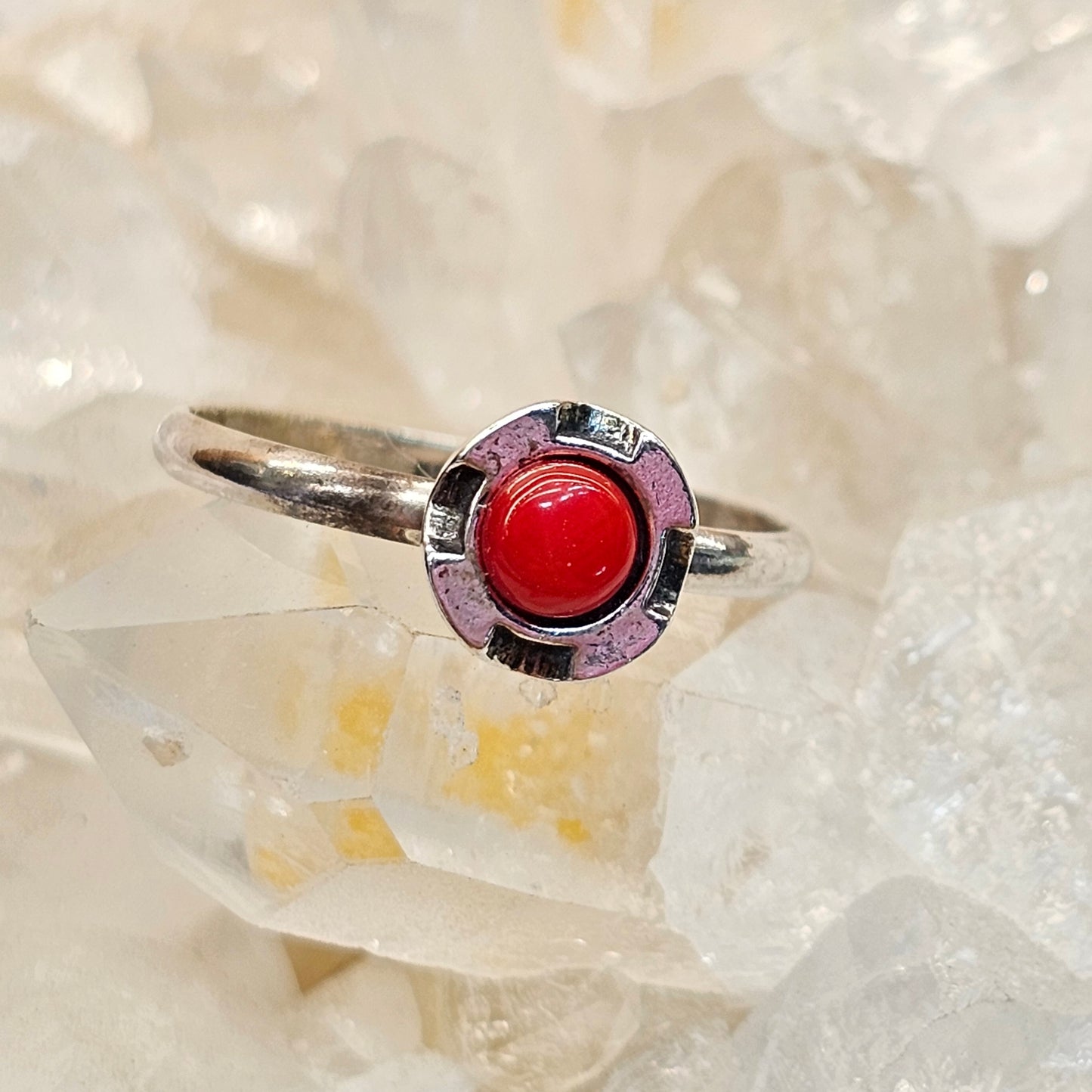 Red Coral Rings - Secure Beautiful Luck