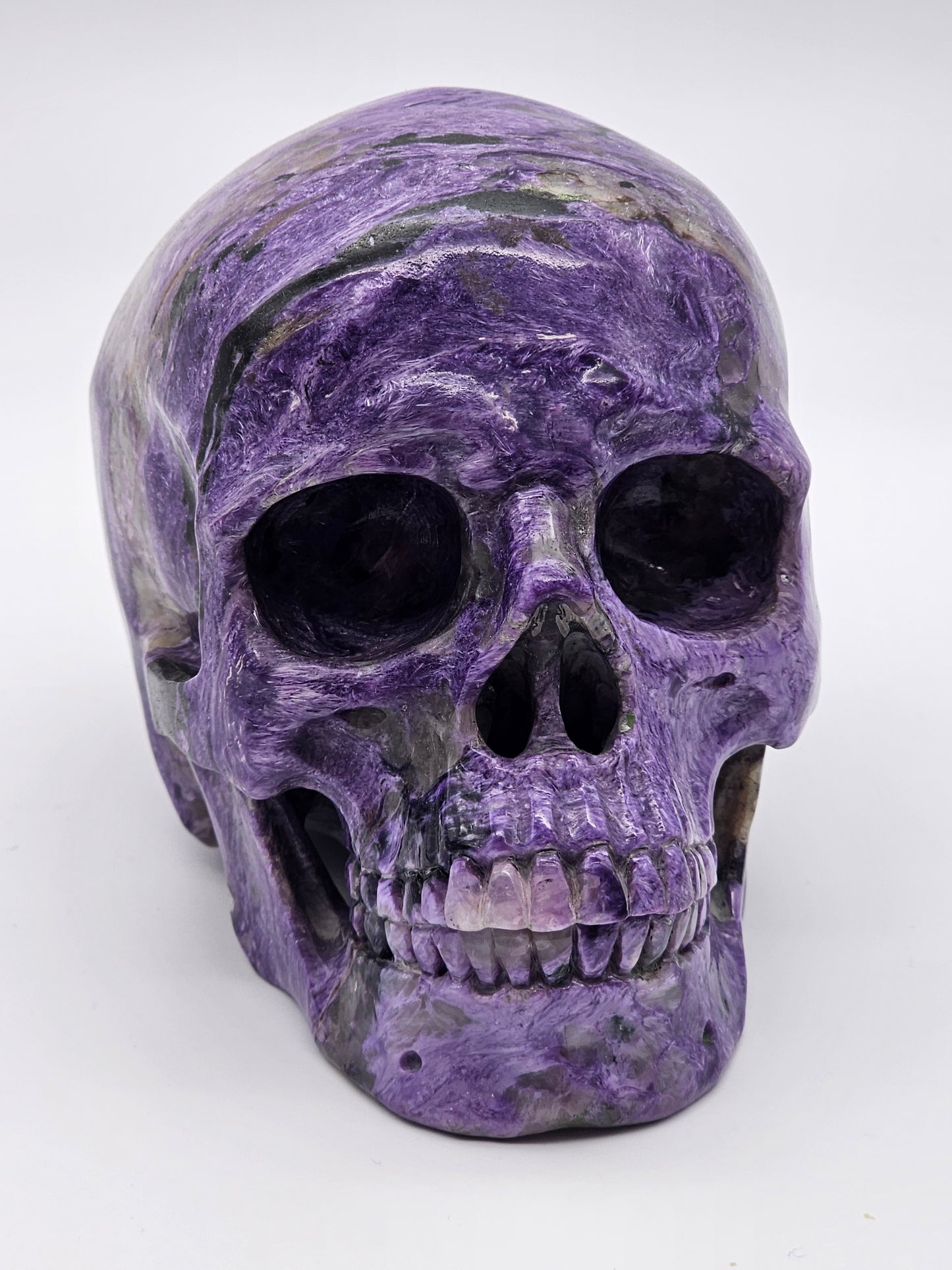 Extra Large Charoite Skull Ancestral Healer