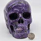 Extra Large Charoite Skull Ancestral Healer - alternate view