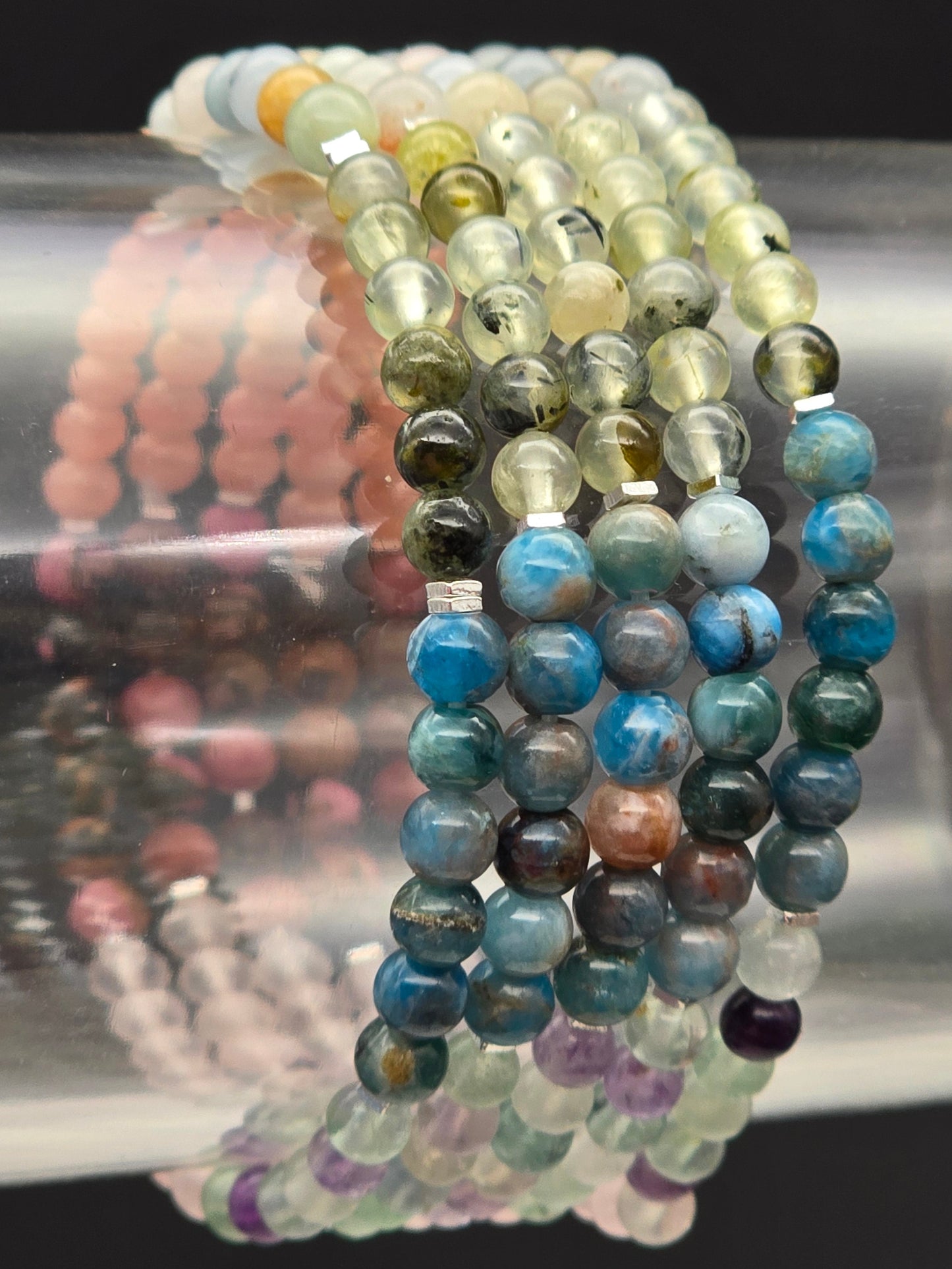 Self Love Royal Intention Gemstone Stretchy Bracelet