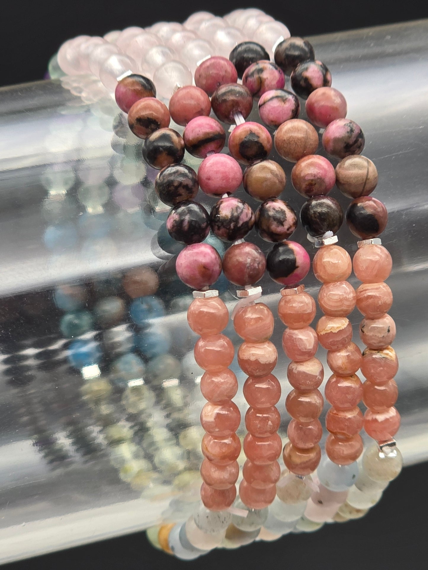 Self Love Royal Intention Gemstone Stretchy Bracelet