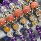 Crystal Family - Royal Intention Gemstone Stretchy Bracelet