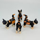 Soapstone Calico Cat Carving