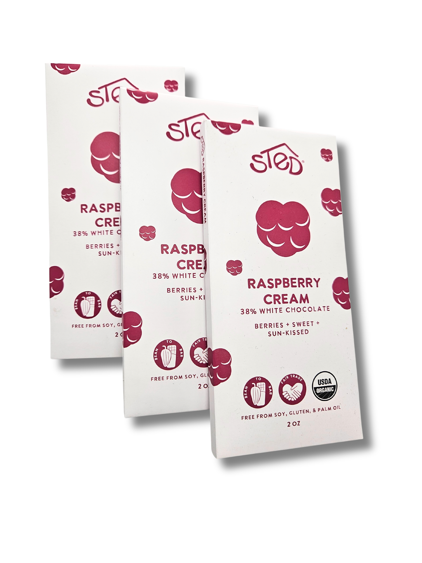 Raspberry Cream White Chocolate