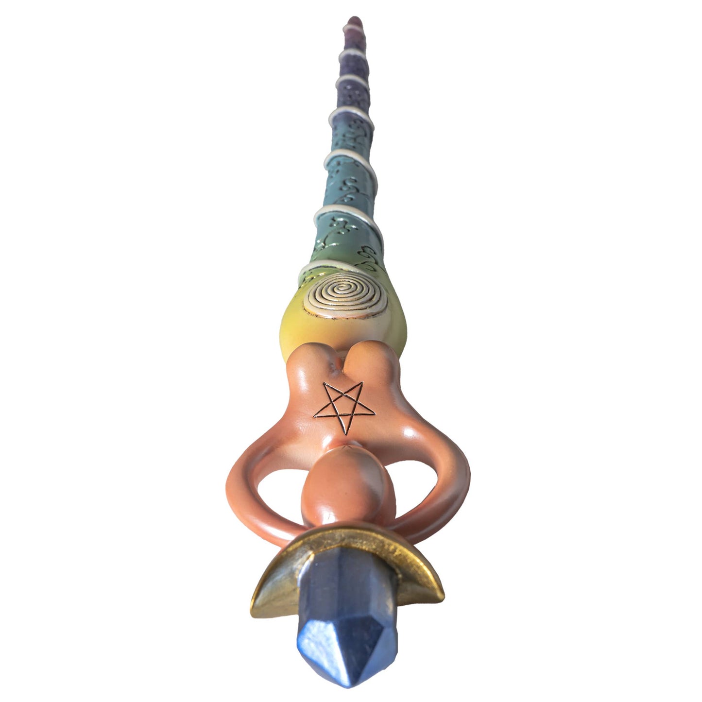 Spiral Goddess Mystical Magic Wand