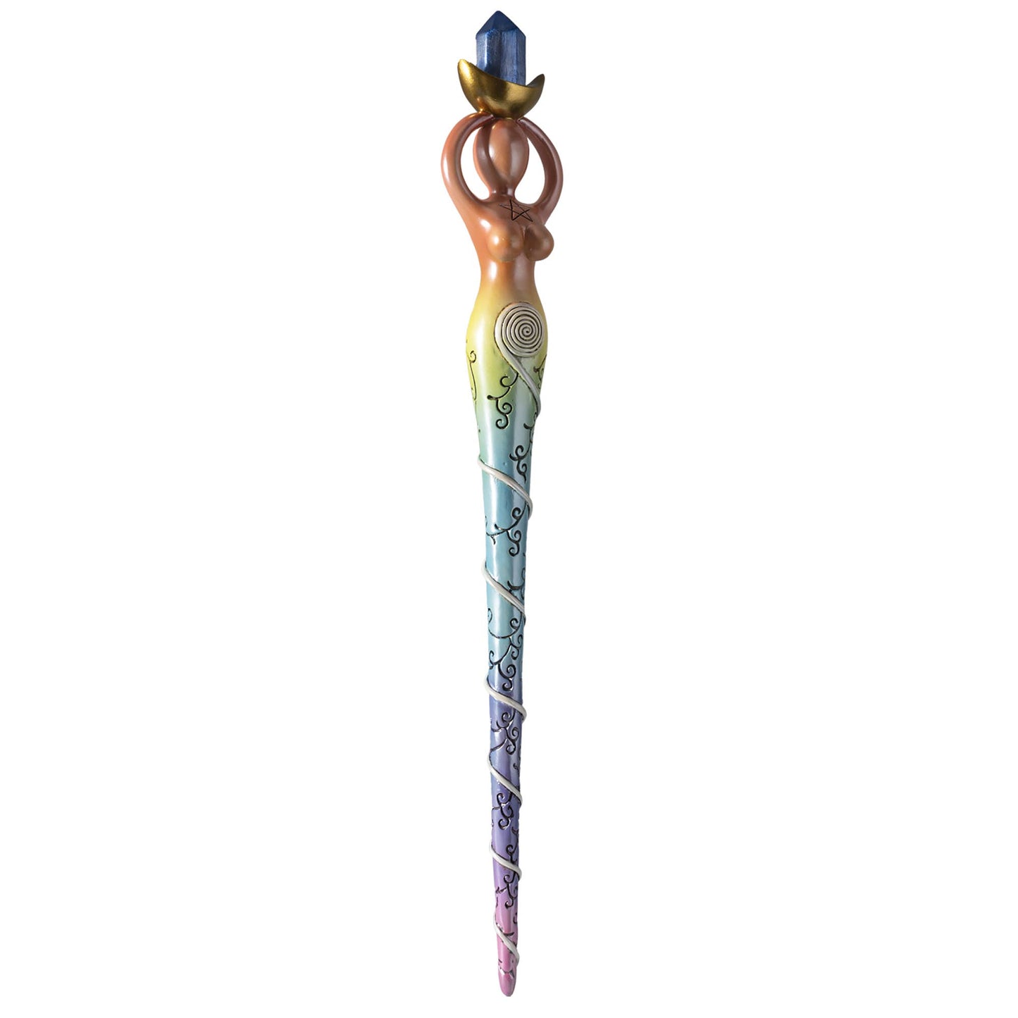 Spiral Goddess Mystical Magic Wand