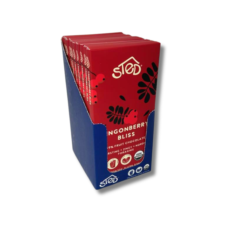 Lingonberry Bliss Chocolate Bar