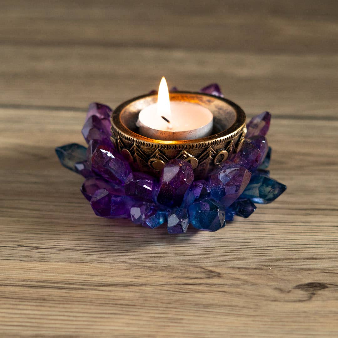 Crystal Candle Holder