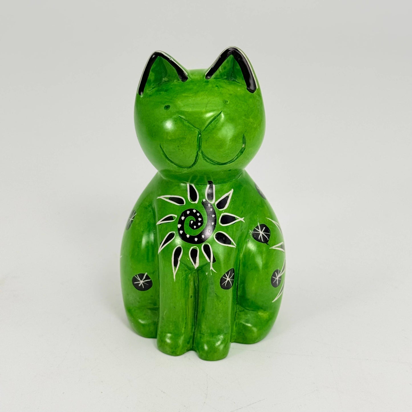 Soapstone Cat Carving