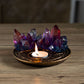 Crystal Candle Holder - detail shot