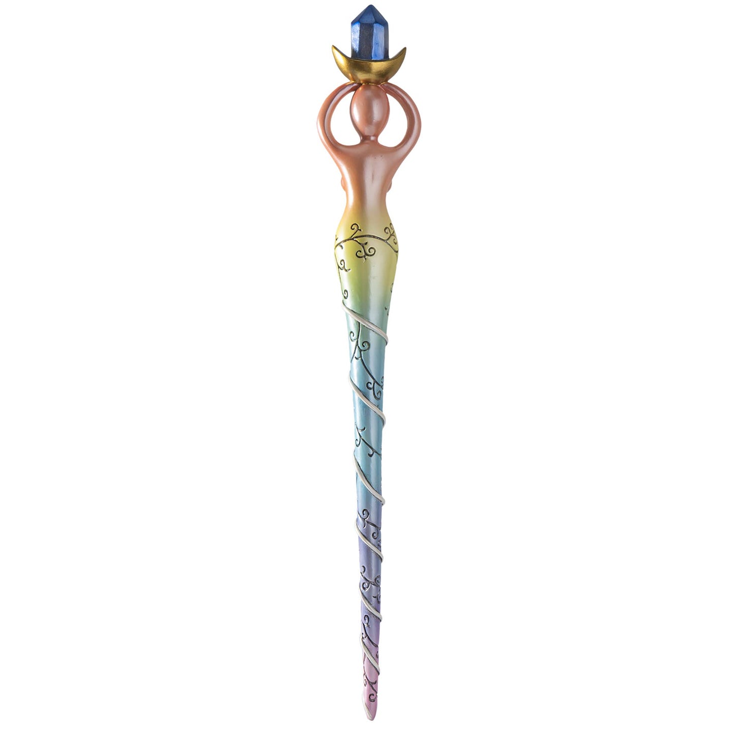 Spiral Goddess Mystical Magic Wand