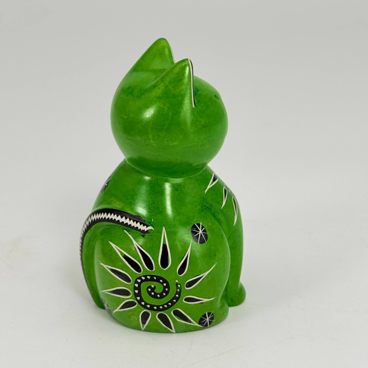 Soapstone Cat Carving