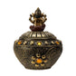 Ganesha Offering Intention Jar - size reference