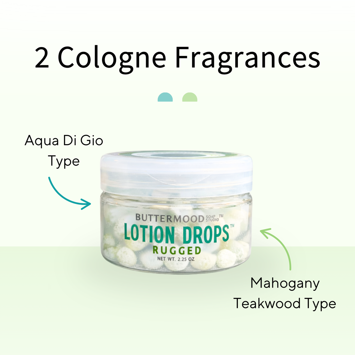 Rugged Woodsy Scented Lotion Drops™