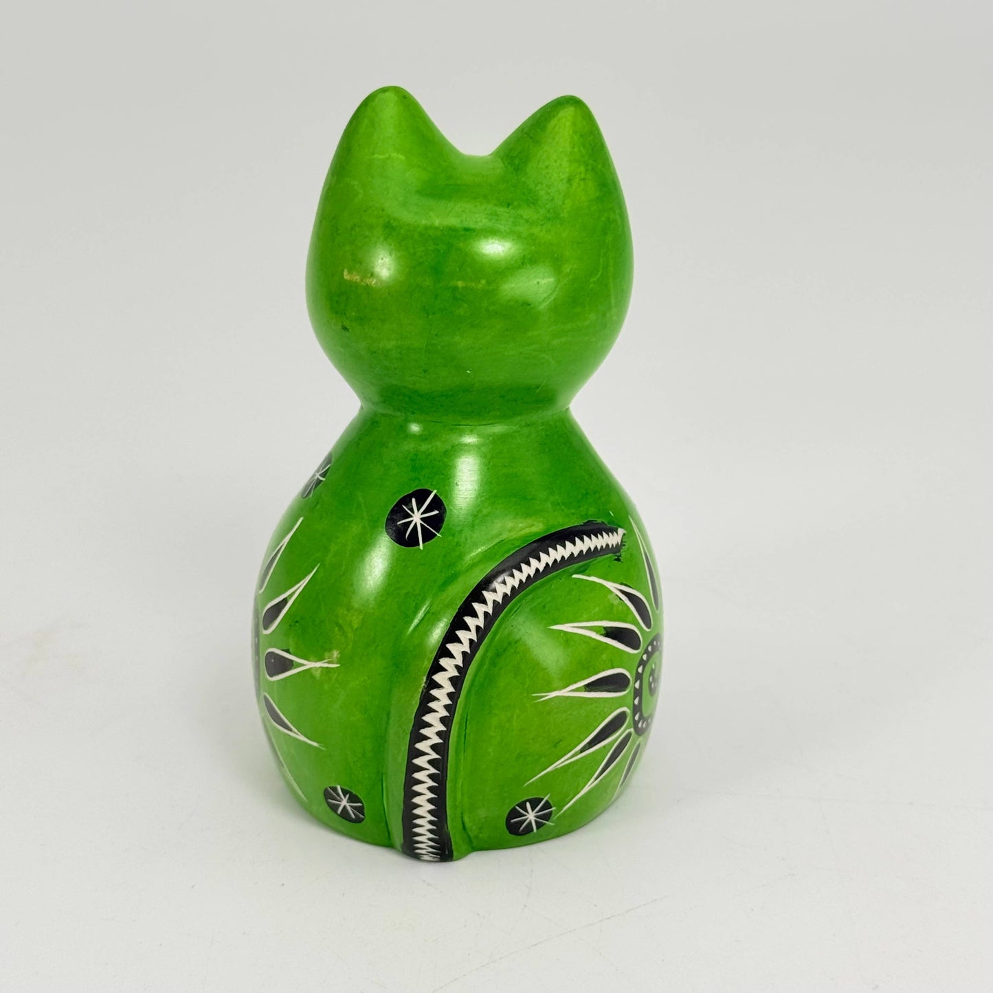 Soapstone Cat Carving