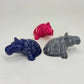 Swimming Soapstone Hippopotamus