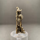 Brass Witch with Cat