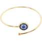 Evil Eye of Protection Stainless Steel Cuff