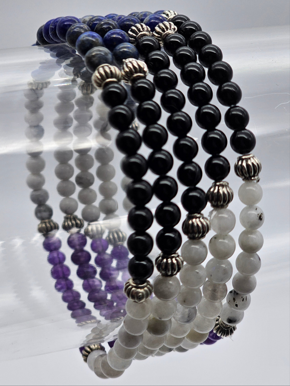 Sweet Dreams Royal Intention Gemstone Stretchy Bracelet 4mm Sweet Dreams for a Restful Sleep!