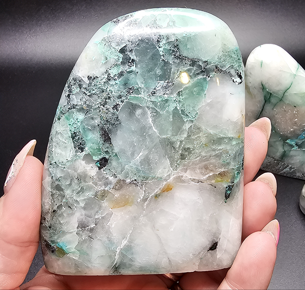 Ajoite Quartz - High Vibe and Transformational Energy