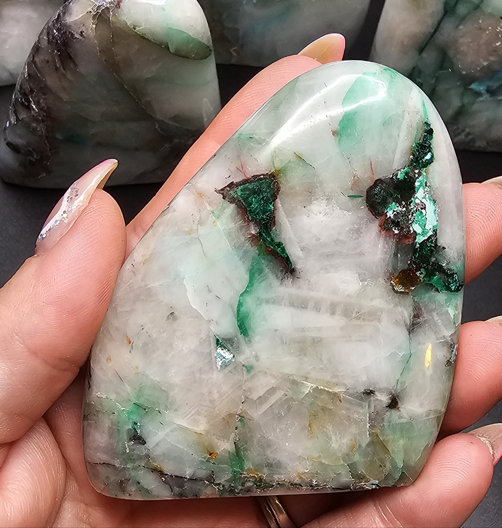 Ajoite Quartz - High Vibe and Transformational Energy