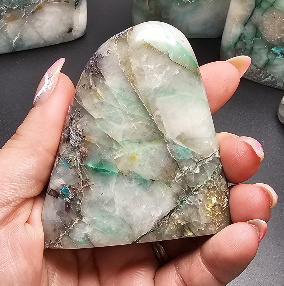 Ajoite Quartz - High Vibe and Transformational Energy