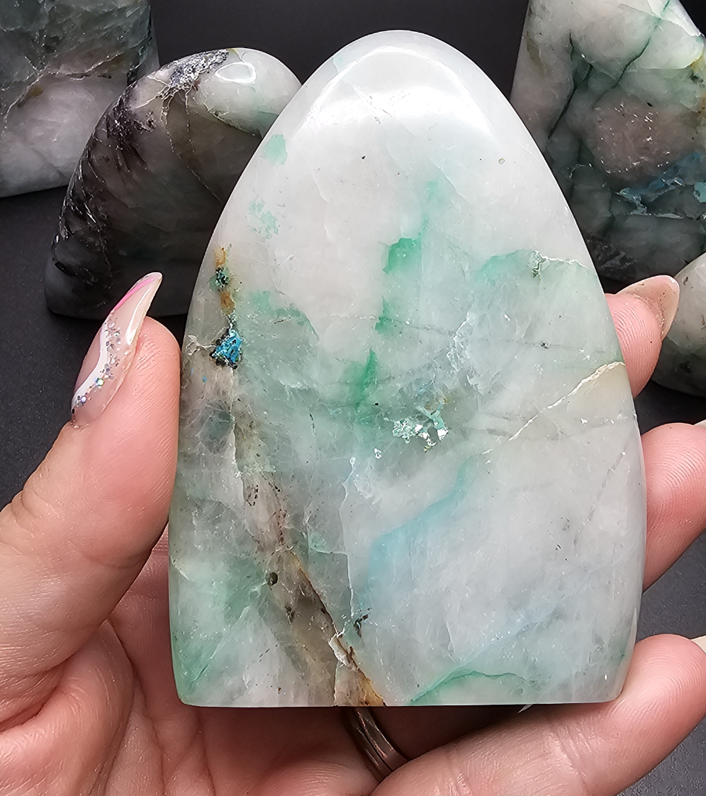 Ajoite Quartz - High Vibe and Transformational Energy