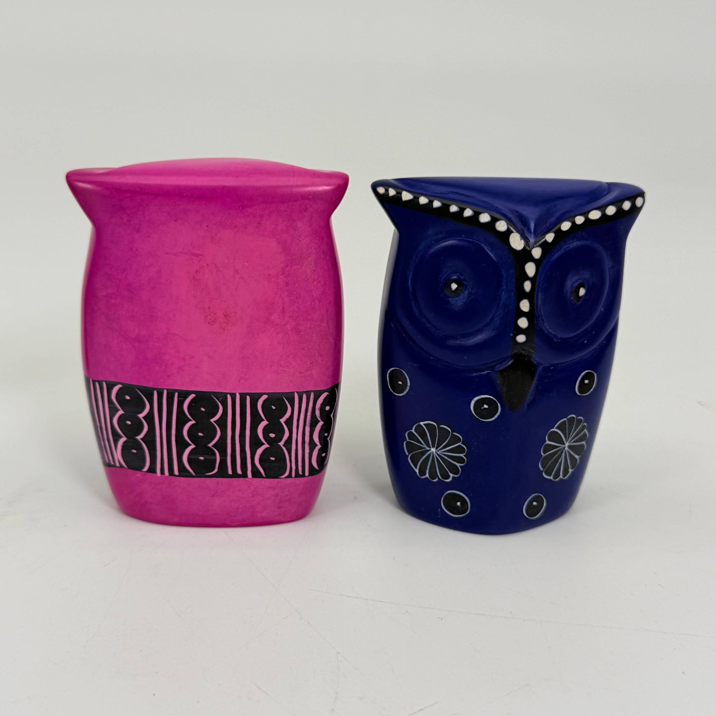 Hand Carved Soapstone Owl