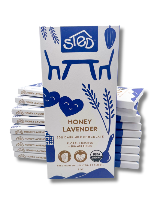 Honey Lavender Chocolate Bar