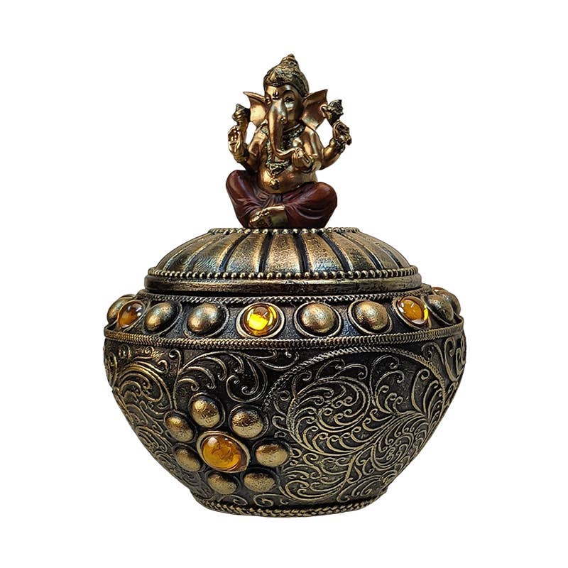 Ganesha Offering Intention Jar