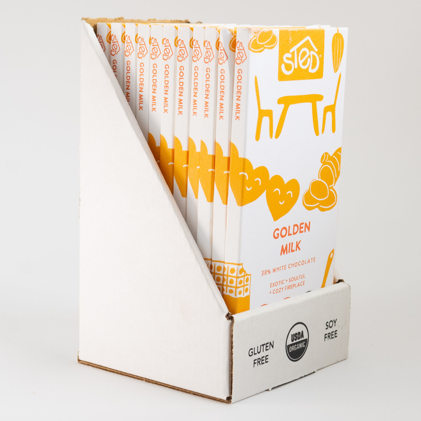 Golden Milk White Chocolate Bar