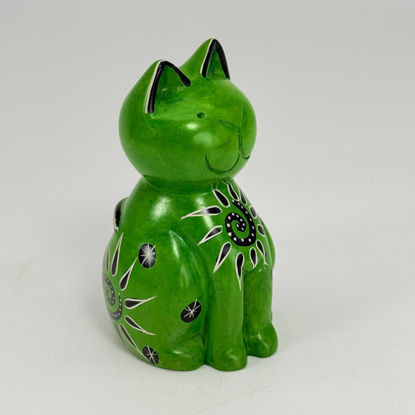 Soapstone Cat Carving