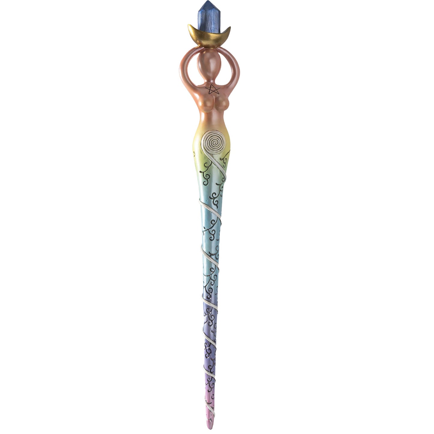 Spiral Goddess Mystical Magic Wand