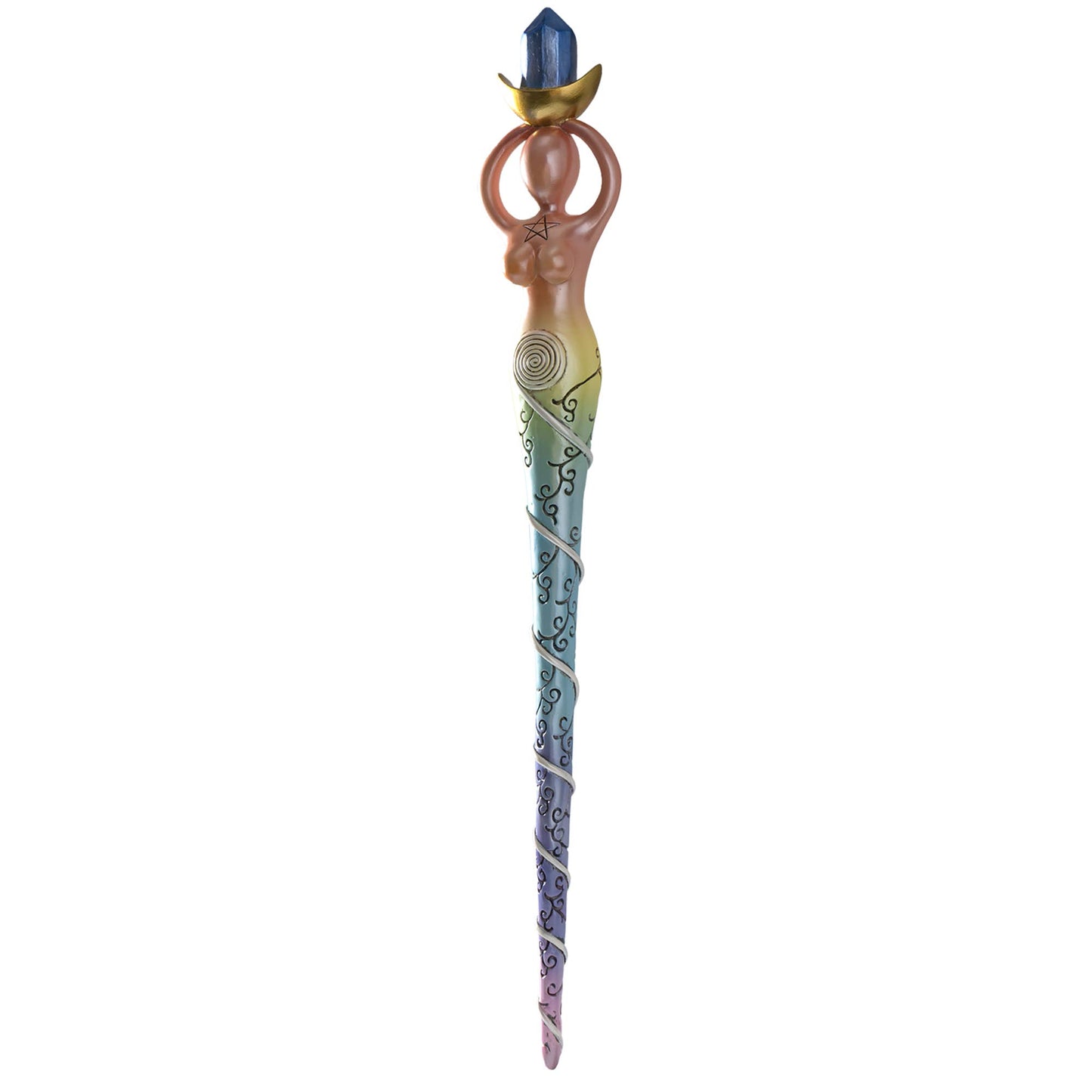 Spiral Goddess Mystical Magic Wand