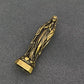 Brass Virgin Mary Statue