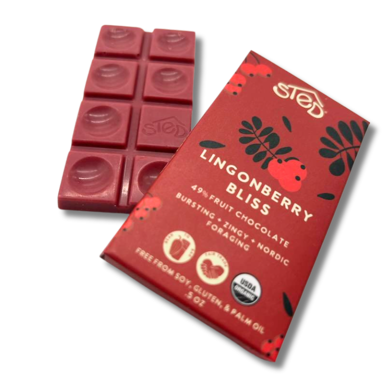 Lingonberry Bliss Chocolate Bar