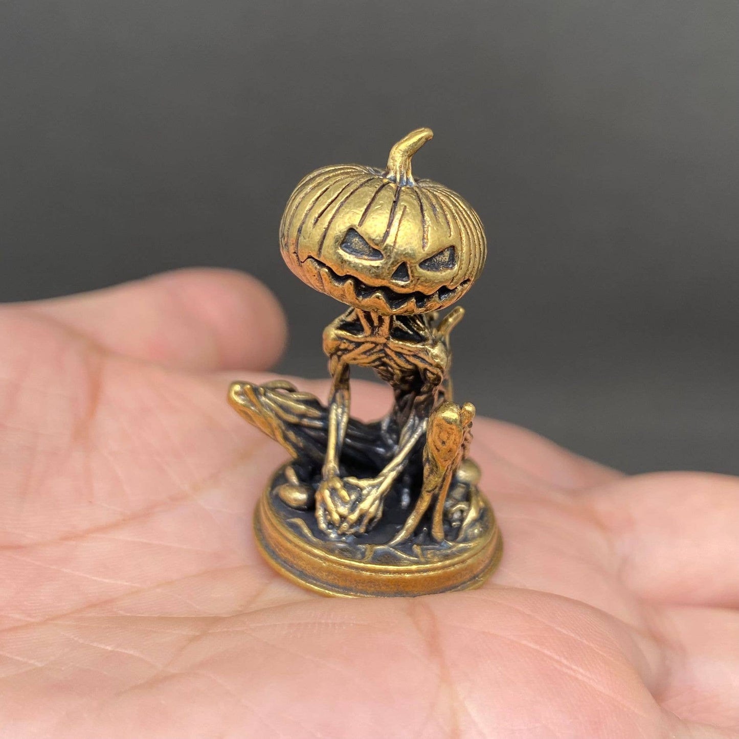Brass Pumpkin Ghoul