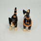 Soapstone Calico Cat Carving