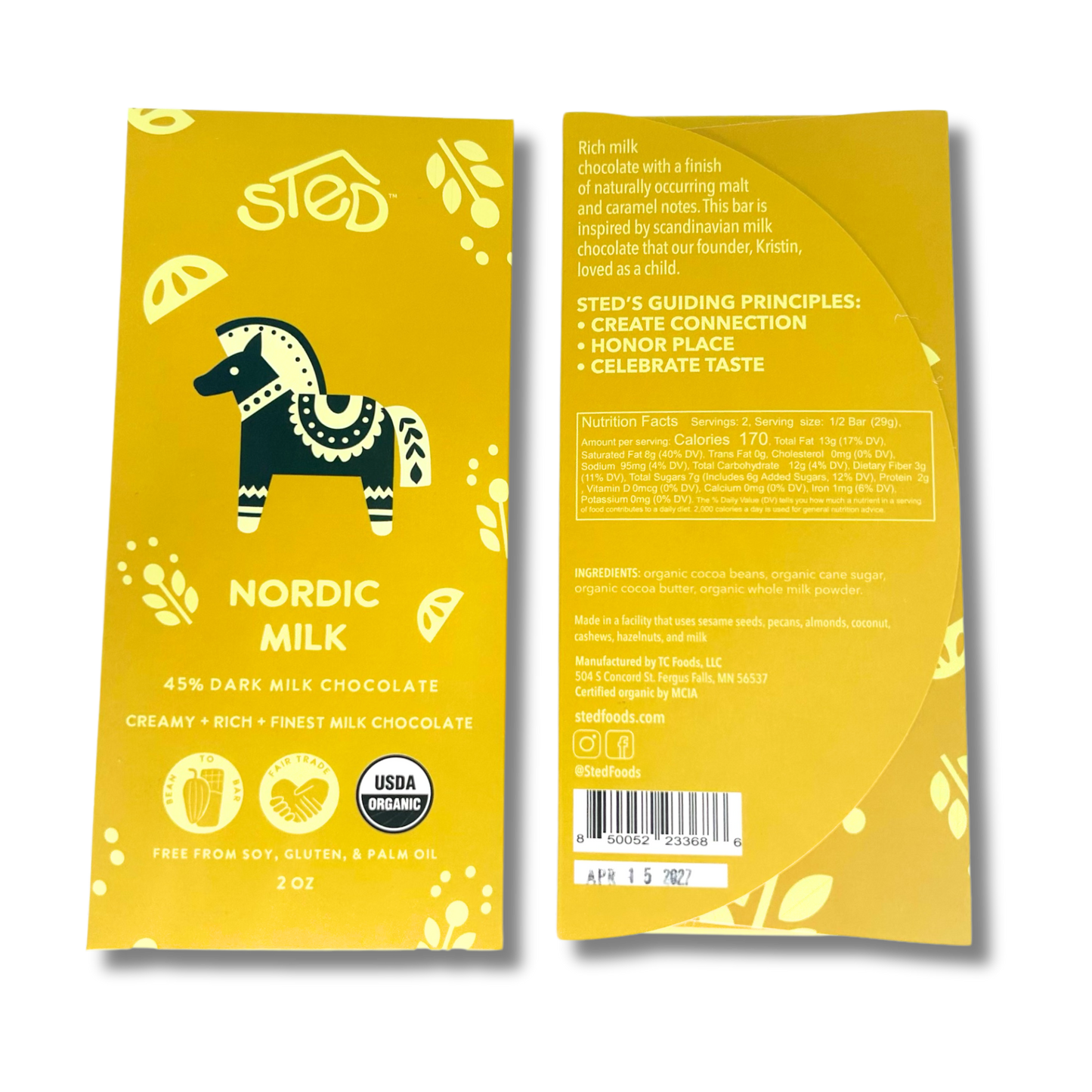 Nordic Milk Chocolate Bar