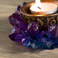 Crystal Candle Holder - detail shot