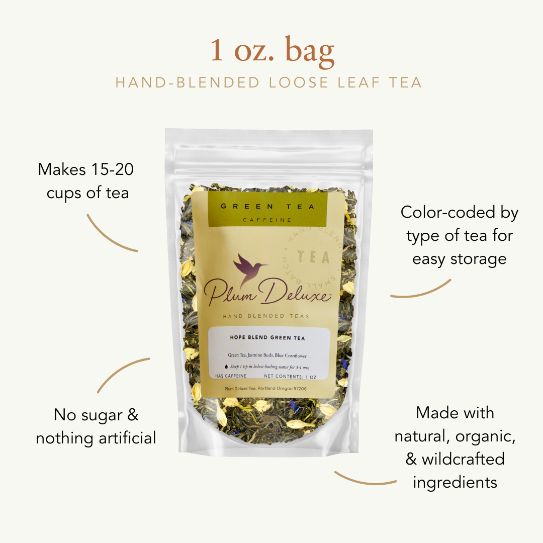 Gratitude Strawberry Earl Grey Black Loose Leaf Tea