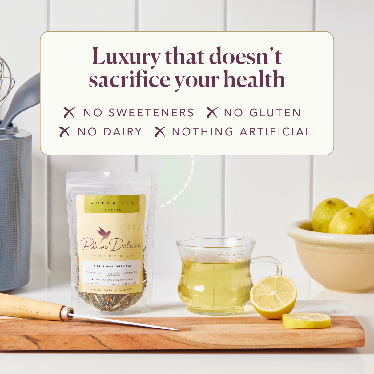 Gratitude Strawberry Earl Grey Black Loose Leaf Tea