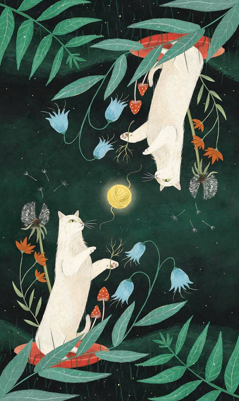 Enchanted Forest Felines Tarot