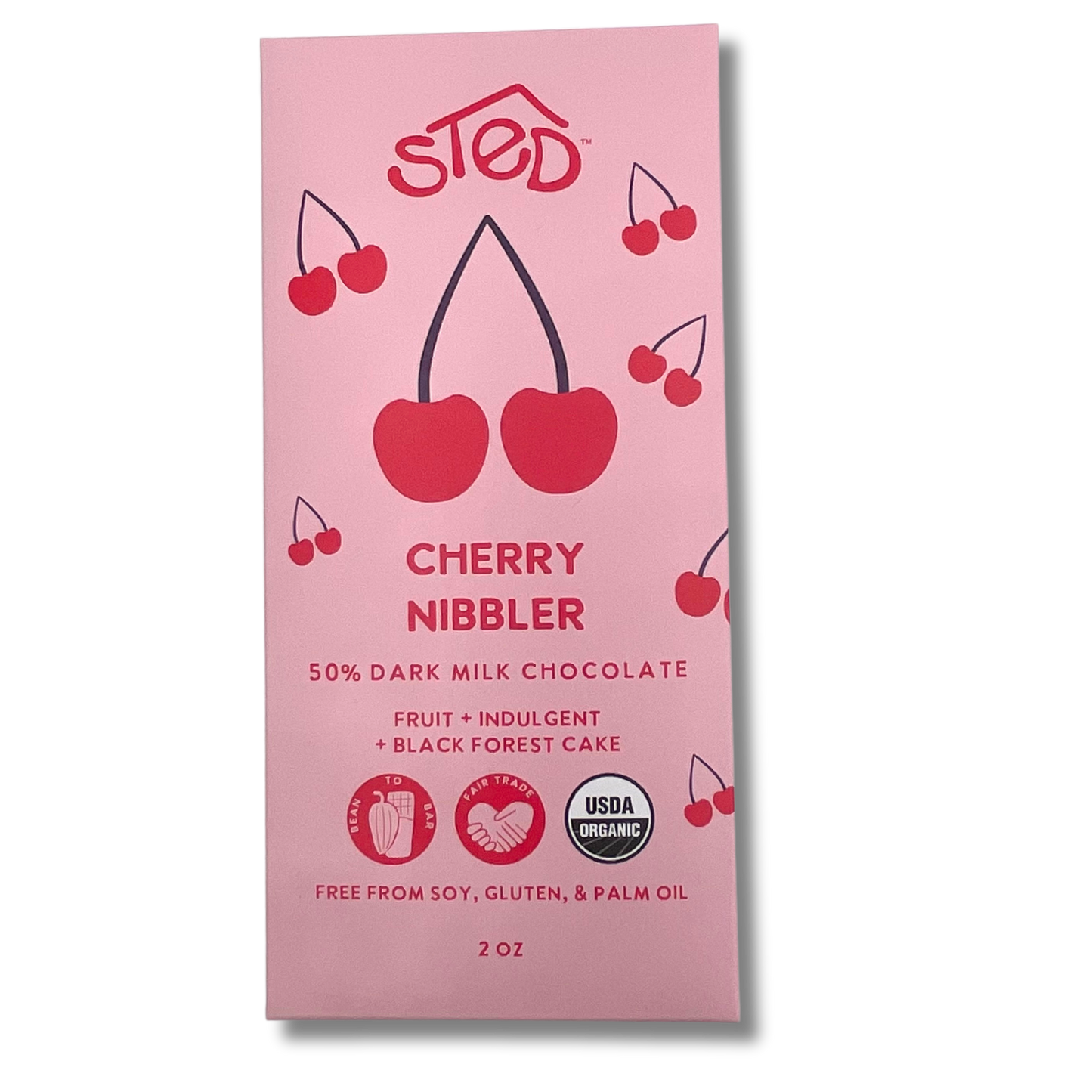 Cherry Nibbler Chocolate Bar